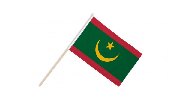 Mauritania New Hand Flags
